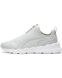 PUMA Prowl Alt Weave Training Trainers In Grey in Gray | Lyst