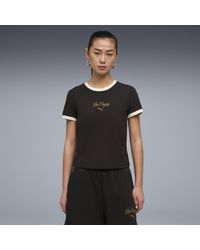 PUMA - Wardrobe Essentials Las Vegas Slim T-Shirt - Lyst