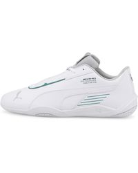 PUMA Leather Mercedes Amg Petronas Roma Men's Sneakers in Black for Men |  Lyst