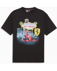 PUMA - T-shirt Scuderia Ferrari X Joshua Vides - Lyst