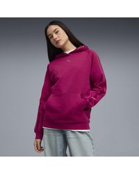 PUMA - Essentials Satin Hoodie - Lyst