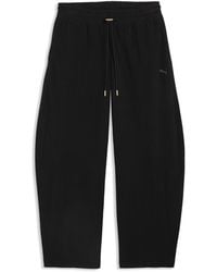PUMA - Her Relaxed Winterised Barrel Leg Pants - Lyst