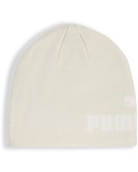 PUMA - Essentials Beani Met Middelhoge Kroon Zonder Boord - Lyst
