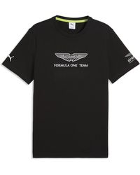 PUMA - X Aston Martin Aramco F1 Team Essentials T-Shirt Herren, Accessoires - Lyst