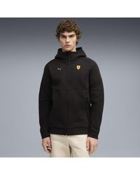 PUMA - Scuderia Ferrari Tech Fz Hoodie - Lyst