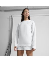 PUMA - Elevated Essentials Comfort Crew Sweatshirt - Lyst