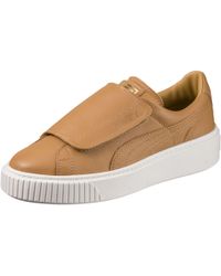 puma basket platform big strap