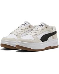 PUMA - Rebound Femme Suede Sneakers - Lyst