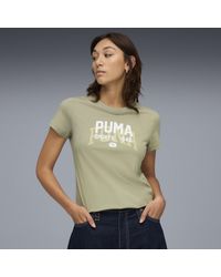 PUMA - Graphic Varsity T-Shirt - Lyst