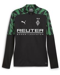PUMA - T-Shirt Borussia Mönchengladbach Trainings-Top mit viertellangem - Lyst