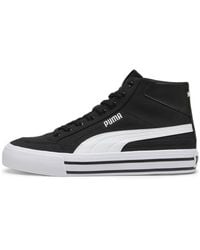 PUMA - S Court Classic Vulc Mid Sneaker - Lyst