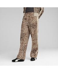 PUMA - T7 LEO LUXE Straight Hose mit Allover-Print - Lyst