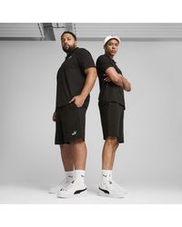 PUMA - Shorts De Punto Essentials 10" Con Logo N.º 1 Para Hombre, Ropa, Negro - Lyst