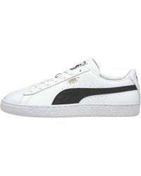 PUMA Leather Basket Classic Lfs Sneaker in Black/White (Black) for Men -  Save 46% - Lyst