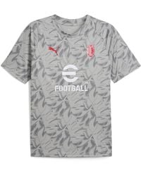 PUMA - Ac Milan Aufwärmtrikot Herren, Sport, Smokey/Weiß - Lyst