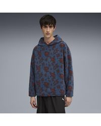 PUMA - Aop Fleece Hoodie - Lyst