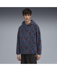 PUMA - Aop Fleece Hoodie - Lyst