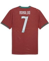 PUMA - Cristiano Ronaldo Portugal National Team 2026 Home Authentic Jersey - Lyst