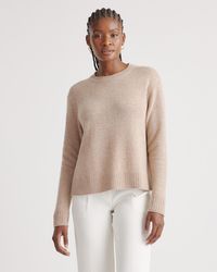 Quince - Mongolian Cashmere Boxy Crewneck Sweater - Lyst