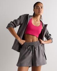Quince - Micro Ripstop Mid-Rise Hike Shorts, Nylon/Spandex - Lyst