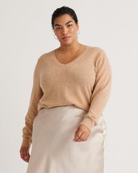 Quince - Mongolian Cashmere V-Neck Sweater - Lyst