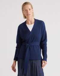 Quince - Mongolian Cashmere Wrap Sweater - Lyst