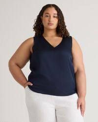 Quince - Washable Stretch Silk Tank Top - Lyst
