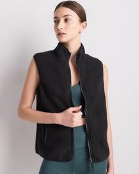 Quince - Sherpa Full-Zip Vest, 100% Polyester - Lyst