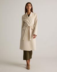 Quince - 100% Mongolian Cashmere Double-Faced Wrap Coat - Lyst