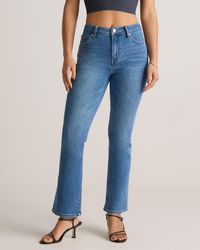 Quince - Bella Stretch Kick Flare Jeans, Organic Cotton - Lyst