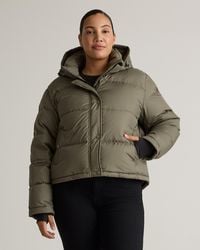 Quince - Responsible Down Cropped Puffer Jacket, Recycled Polyester - Lyst