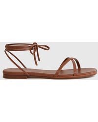 Quince - Wrap Sandal, Leather - Lyst
