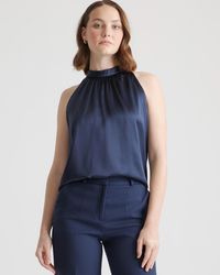Quince - Halter Top, Silk - Lyst