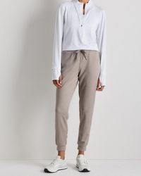 Quince - Flowknit Mid-Rise Joggers, Recycled Polyester - Lyst