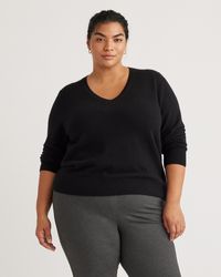 Quince - Mongolian Cashmere V-Neck Sweater - Lyst