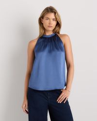 Quince - Halter Top, Silk - Lyst
