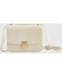 Quince - Italian Leather Box Shoulder Bag - Lyst