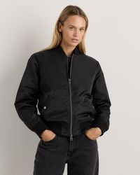 Quince - Flight Nylon Bomber Jacket - Lyst