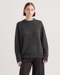 Quince - Mongolian Cashmere Oversized Crewneck Sweater - Lyst