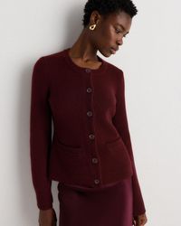 Quince - Mongolian Cashmere Structured Cardigan - Lyst