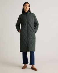 Quince - Featherless Quilted Puffer Long Coat, Recycled Polyester - Lyst