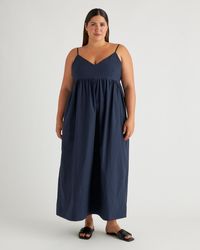 Quince - Sleeveless Maxi Dress, Organic Cotton - Lyst