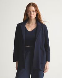 Quince - Knit Blazer, Organic Cotton - Lyst