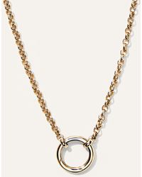 Quince - 14K Rolo Chain Charm Ring Necklace - Lyst