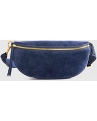 Quince - Italian Suede Sling Bag, Suede Leather - Lyst