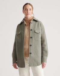 Quince - 100% Merino Wool Shirt Jacket - Lyst