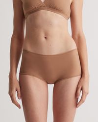 Quince - Second Skin Boyshort, Nylon/Spandex - Lyst