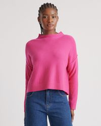 Quince - Mongolian Cashmere Mock Neck Sweater - Lyst