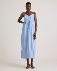 Quince - Sleeveless Maxi Dress, Organic Cotton - Lyst