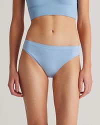 Quince - Smoothing Comfort Bikini, Nylon/Spandex - Lyst